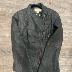 Michael Kors Black Leather Jacket